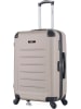 BlueStar Hardcase-Trolley "Opera" in Beige - (B)41 x (H)65 x (T)26 cm