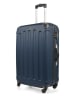 BlueStar Hardcase-Trolley "Madrid" in Dunkelblau - (B)41 x (H)65 x (T)26 cm