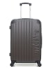 BlueStar Hardcase-trolley "Bucarest" antraciet - (B)40 x (H)57 x (D)25 cm