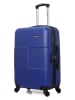 BlueStar Hardcase-Trolley "Miami" in Blau - (B)41 x (H)65 x (T)26 cm