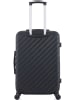 BlueStar Hardcase-Trolley "Cite" in Schwarz - (B)41 x (H)65 x (T)26 cm