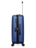 BlueStar Hardcase-trolley "Napoli" blauw - (B)41 x (H)65 x (D)26 cm