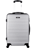 BlueStar Hardcase-Trolley "Brazilia" in Silber - (B)41 x (H)65 x (T)26 cm