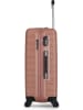 BlueStar Hardcase-Trolley "London" in Roségold - (B)41 x (H)60 x (T)26 cm