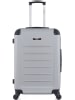 BlueStar Hardcase-Trolley "Opera" in Grau - (B)41 x (H)65 x (T)26 cm