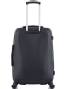 BlueStar Hardcase-Trolley "Garibaldi" in Schwarz - (B)41 x (H)65 x (T)26 cm