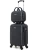 BlueStar 2-delige hardcase-trolleyset "Brazilia-H" antraciet