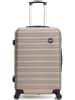 BlueStar Hardcase-Trolley "London" in Gold - (B)47 x (H)70 x (T)29 cm