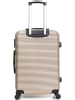 BlueStar Hardcase-Trolley "London" in Gold - (B)47 x (H)70 x (T)29 cm