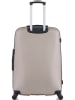 BlueStar Hardcase-trolley "Garibaldi" beige - (B)47 x (H)75 x (D)29 cm