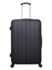 BlueStar Hardcase-trolley "Napoli" zwart - (B)47 x (H)75 x (D)29 cm