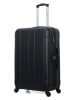 BlueStar Hardcase-Trolley "Napoli" in Schwarz - (B)47 x (H)75 x (T)29 cm