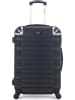 BlueStar Hardcase-trolley "Lima" zwart - (B)47 x (H)75 x (D)29 cm