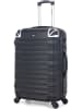 BlueStar Hardcase-Trolley "Lima" in Schwarz - (B)47 x (H)75 x (T)29 cm