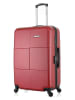 BlueStar Hardcase-Trolley "Miami" in Rot - (B)47 x (H)95 x (T)29 cm