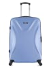 BlueStar Hardcase trolley "Garibaldi" lichtblauw - (B)47 x (H)75 x (D)29 cm