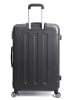 BlueStar Hardcase-Trolley "Tunis" in Dunkelgrau - (B)47 x (H)75 x (T)29 cm