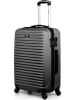 BlueStar Hardcase-Trolley "Brazilia" in Schwarz - (B)47 x (H)75 x (T)29 cm