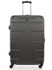 BlueStar Hardcase-trolley "Ottawa" donkergrijs - (B)46 x (H)68 x (D)28 cm