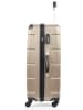 BlueStar Hardcase-Trolley "Ottawa" in Champagner - (B)46 x (H)68 x (T)28 cm