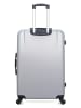 BlueStar Hardcase-Trolley "Miami" in Silber - (B)47 x (H)95 x (T)29 cm