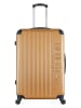 BlueStar Hardcase-trolley "Bucarest" goudkleurig - (B)47 x (H)75 x (D)29 cm