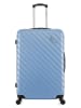BlueStar Hardcase trolley "Cite" lichtblauw - (B)47 x (H)75 x (D)29 cm