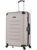 BlueStar Hardcase-trolley "Opera" beige - (B)47 x (H)75 x (D)29 cm