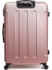 BlueStar Hardcase-trolley "Madrid" roségoudkleurig - (B)47 x (H)75 x (D)28 cm