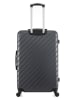 BlueStar Hardcase-trolley "Cite" antraciet - (B)47 x (H)75 x (D)29 cm