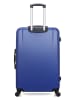 BlueStar Hardcase-trolley "Miami" blauw - (B)47 x (D)29 cm