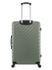 BlueStar Hardcase-Trolley "Cite" - (B)47 x (H)75 x (T)29 cm in Khaki