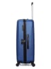 BlueStar Hardcase-Trolley "Napoli" in Blau - (B)47 x (H)75 x (T)29 cm