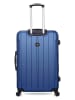 BlueStar Hardcase-Trolley "Napoli" in Blau - (B)47 x (H)75 x (T)29 cm