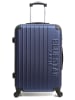 BlueStar Hardcase-trolley "Bucarest" donkerblauw - (B)48 x (H)69 x (D)28 cm