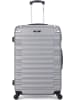 BlueStar Hardcase-Trolley "Lima in Grau - (B)47 x (H)75 x (T)29 cm