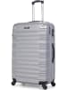 BlueStar Hardcase-trolley "Lima grijs - (B)47 x (H)75 x (D)29 cm