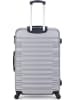 BlueStar Hardcase-trolley "Lima grijs - (B)47 x (H)75 x (D)29 cm