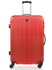 BlueStar Hardcase-trolley "Napoli" rood