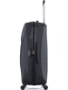 BlueStar Hardcase-Trolley "Garibaldi" in Schwarz - (B)47 x (H)75 x (T)29 cm