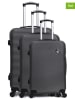 BlueStar 3-delige hardcase-trolleyset "London" zwart