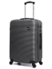 BlueStar 3-delige hardcase-trolleyset "London" zwart