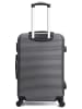 BlueStar 3-delige hardcase-trolleyset "London" zwart