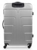 BlueStar 3tlg. Hardcase-Trolleyset "Ottawa" in Silber