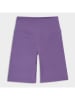 4F Szorty sportowe w kolorze fioletowym