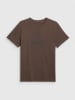 4F Koszulka w kolorze brązowym