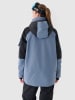 4F Ski-/ Snowboardjacke in Blau/ Schwarz