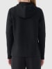 4F Sweatjacke in Schwarz
