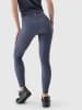4F Legginsy sportowe w kolorze granatowym
