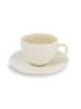 Ogo Living 6er-Set: Kaffeetassen "Urus" in Beige - 210 ml